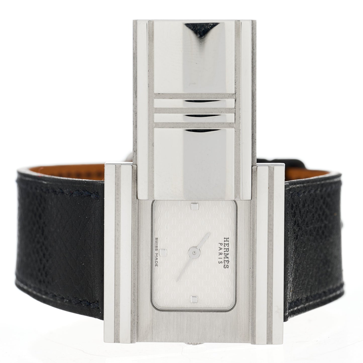 Stainless Steel Epsom 26mm Glissade Quartz Watch Noir