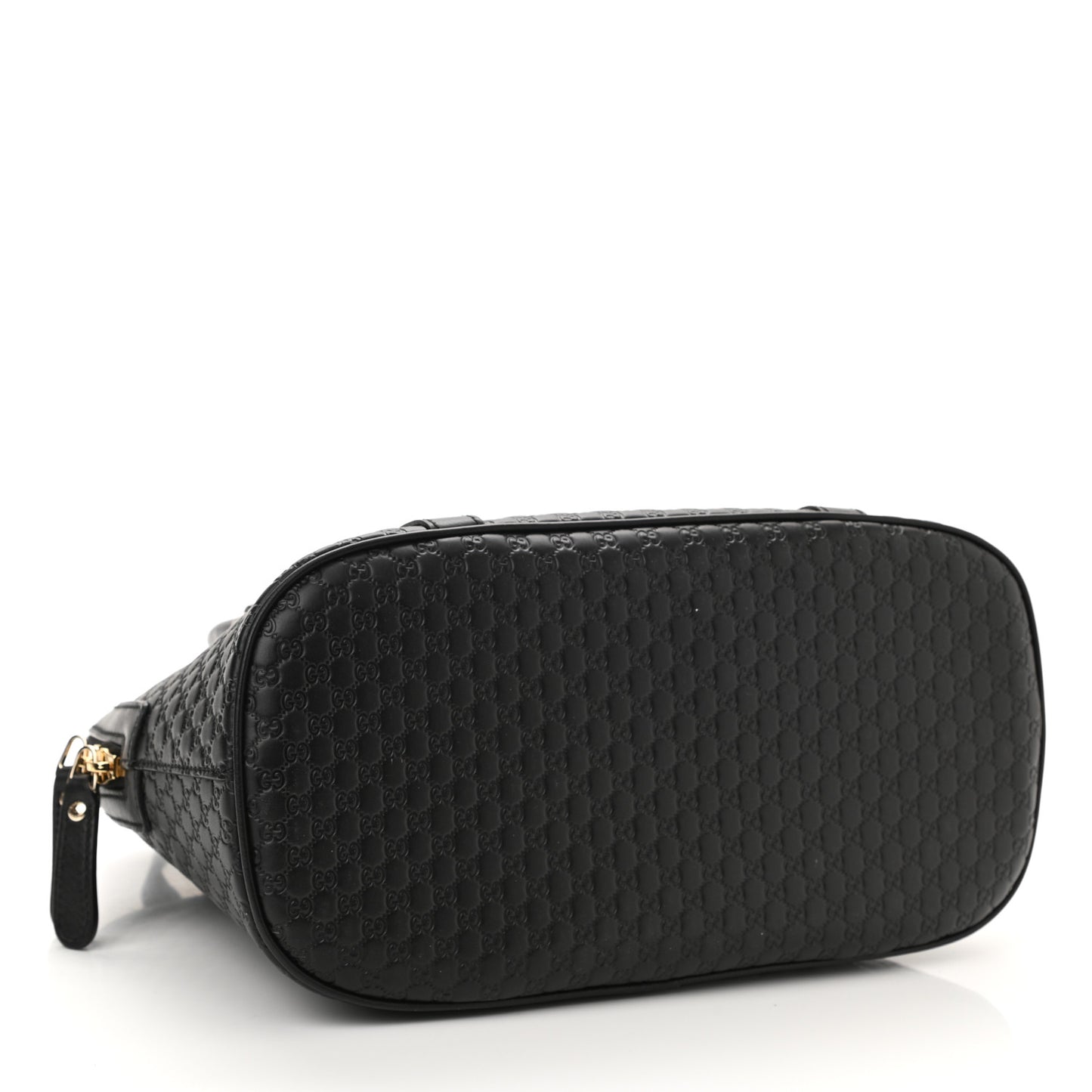 Microguccissima Medium Dome Bag Black