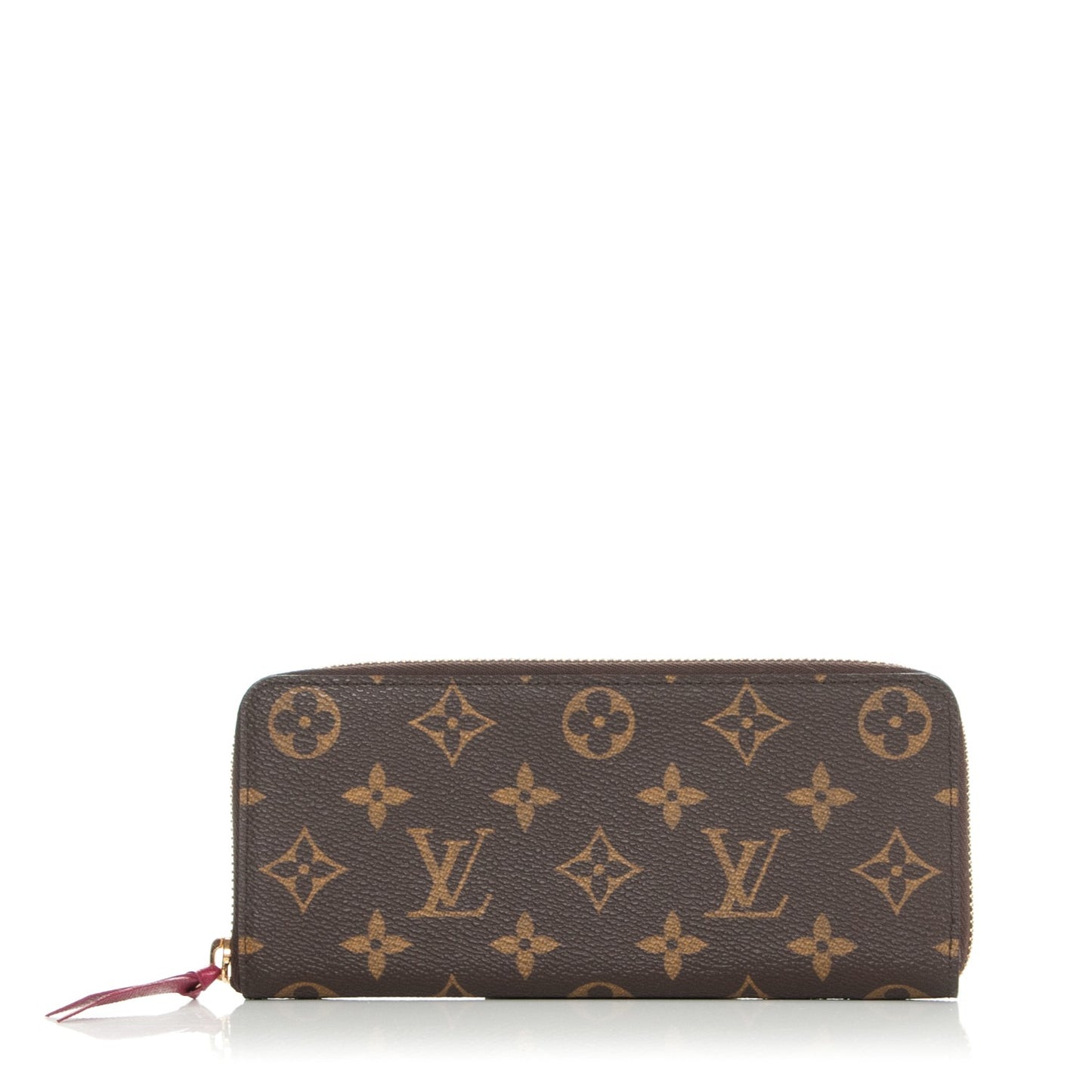 Monogram Clemence Wallet Fuchsia