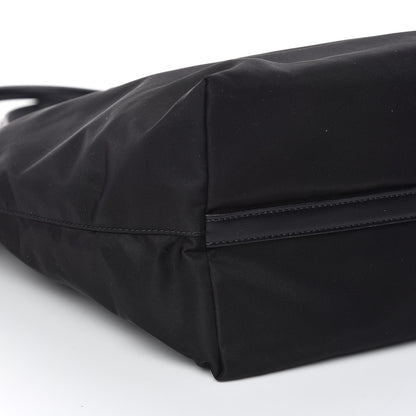 Prada Tessuto Nylon Soft Calf Tote Black 5 of 10