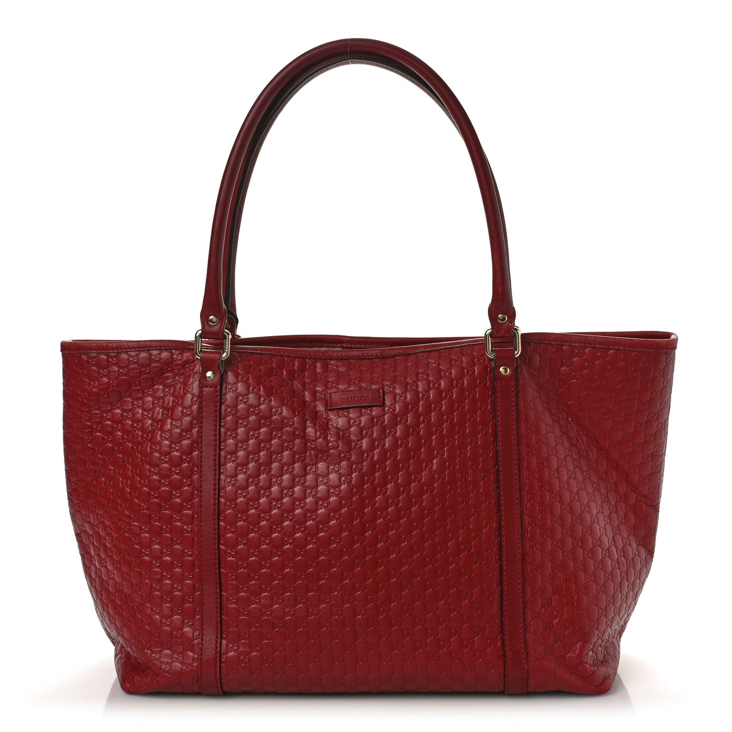 Microguccissima Medium Joy Tote Red