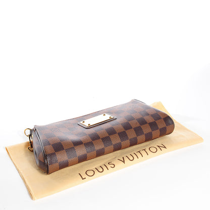 Louis Vuitton Damier Ebene Eva Clutch 6 of 12
