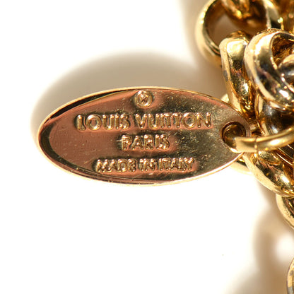 Louis Vuitton Fleur De Monogram Bag Charm Dore 5 of 7