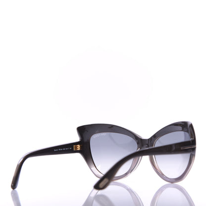 Tom Ford Cat Eye Bardot TF9284 Sunglasses Dark Grey 4 of 8