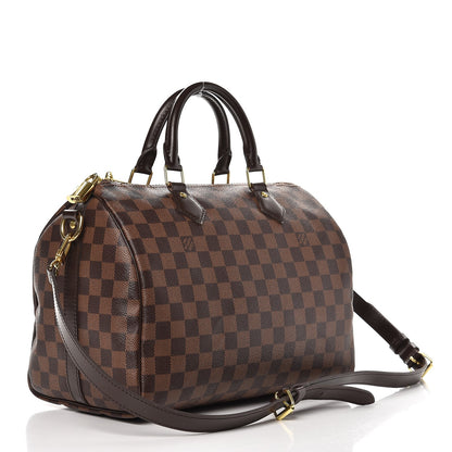 Louis Vuitton Damier Ebene Speedy Bandouliere 30 3 of 7