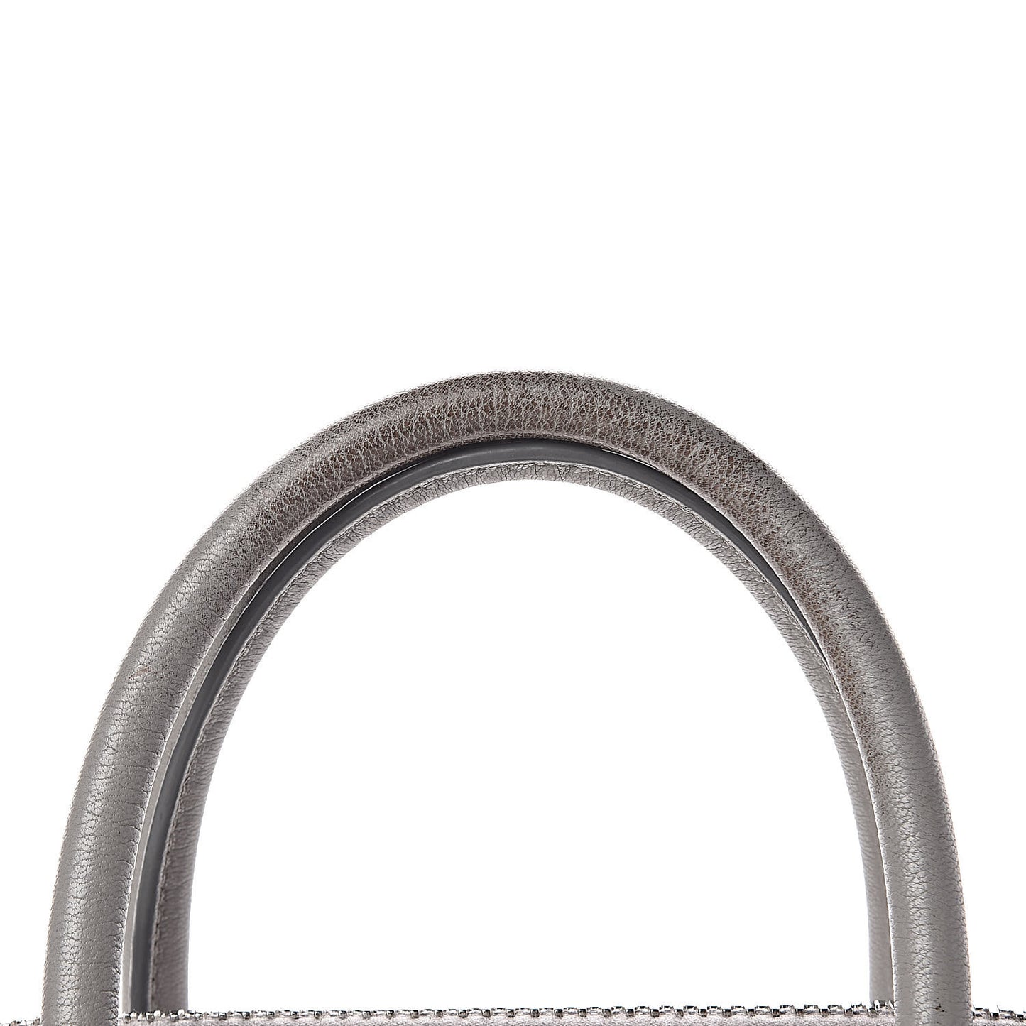 Sugar Goatskin Small Antigona Pearl Grey