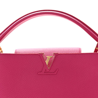 Louis Vuitton Taurillon Capucines Hibiscus Poppy 8 of 13