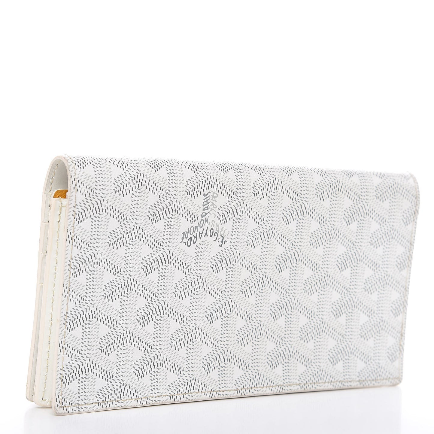 Goyardine Richelieu Wallet White