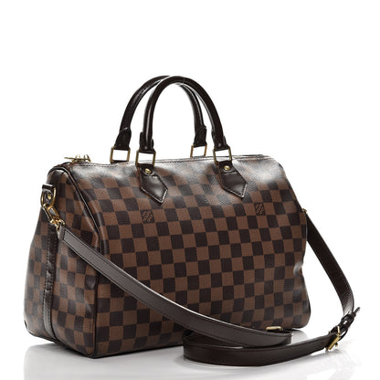 Louis Vuitton Damier Ebene Speedy Bandouliere 30 4 of 16