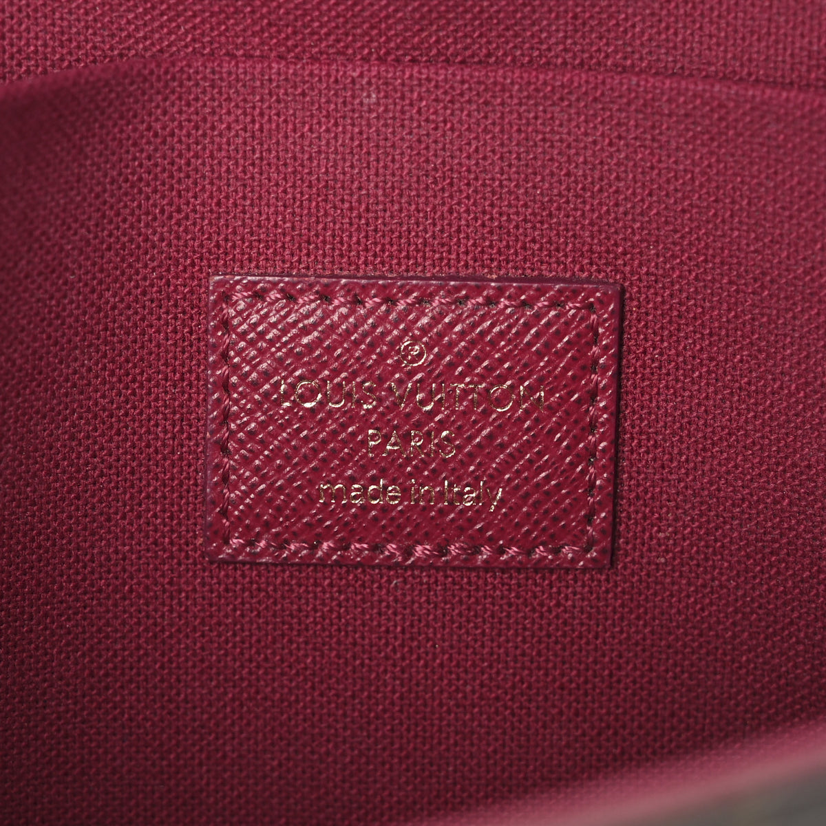 Louis Vuitton Monogram Pochette Felicie Chain Wallet Fuchsia 7 of 11