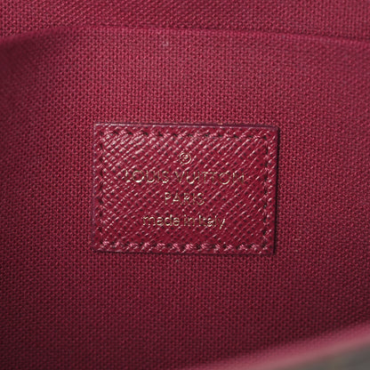 Louis Vuitton Monogram Pochette Felicie Chain Wallet Fuchsia 7 of 11