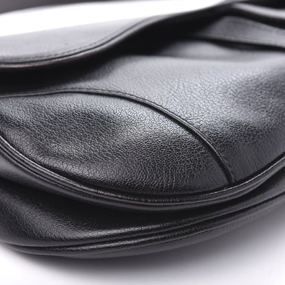 Christian Dior Calfskin Saddle Bag Black 8 of 10