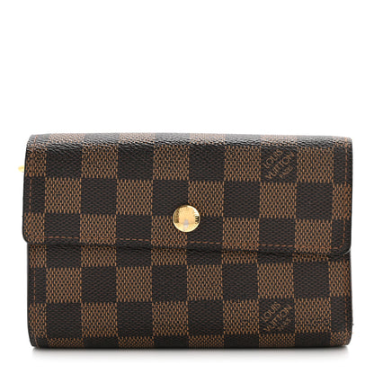 Louis Vuitton Damier Ebene Alexandra Wallet 1 of 12