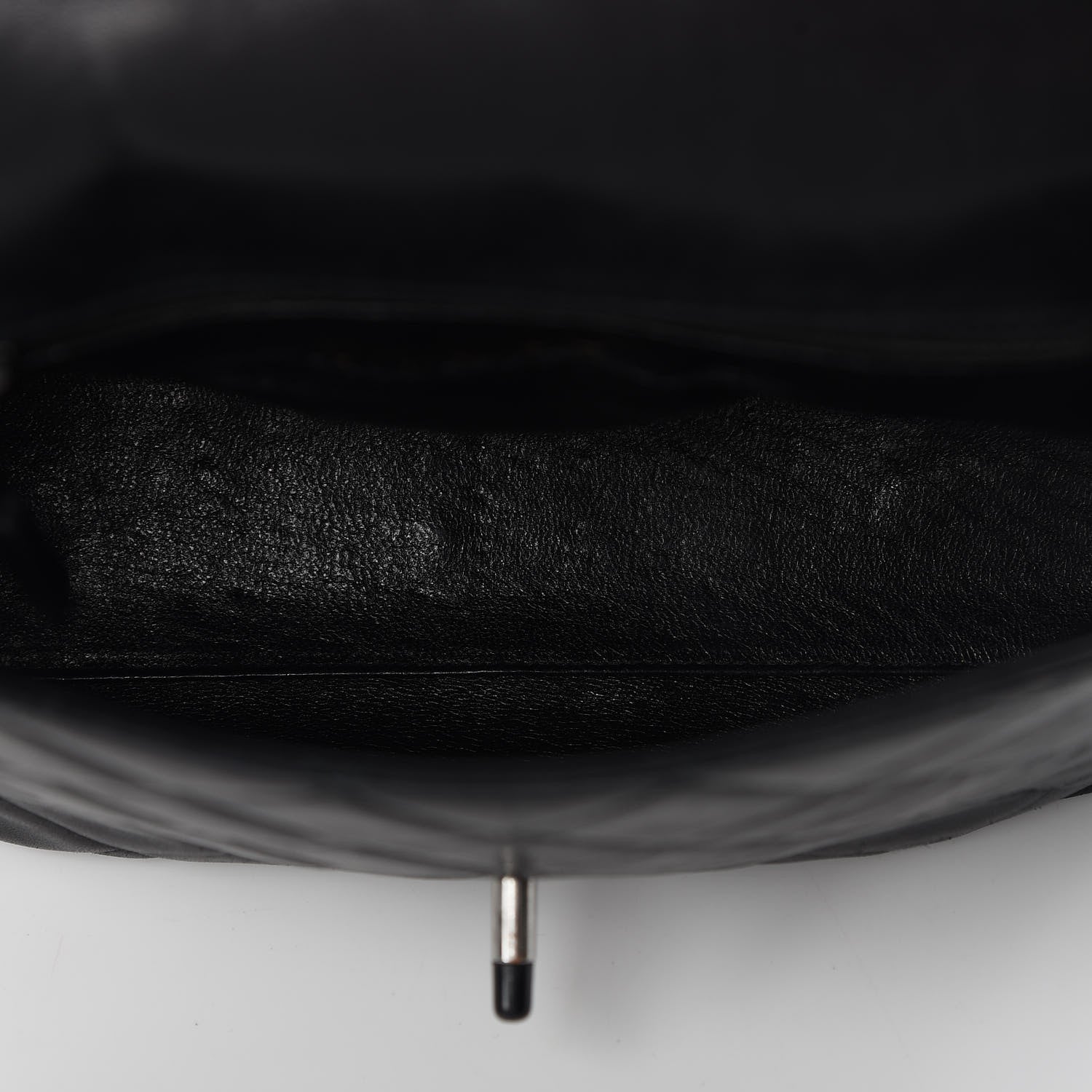 Chanel Lambskin Quilted Shoulder Flap Bag So Black 5 of 9