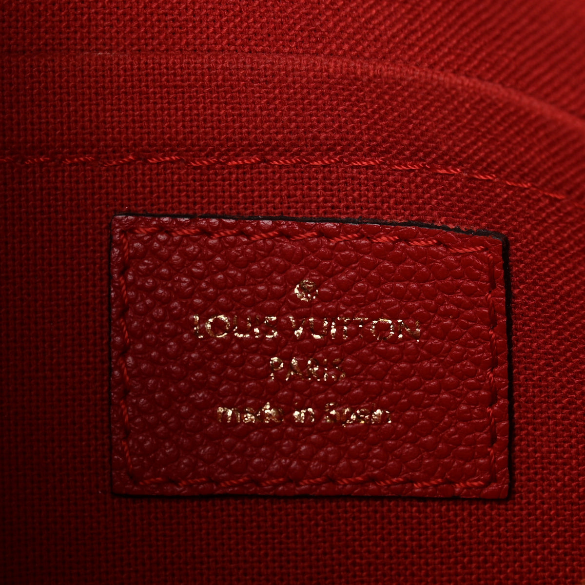 Monogram Pallas Clutch Cherry