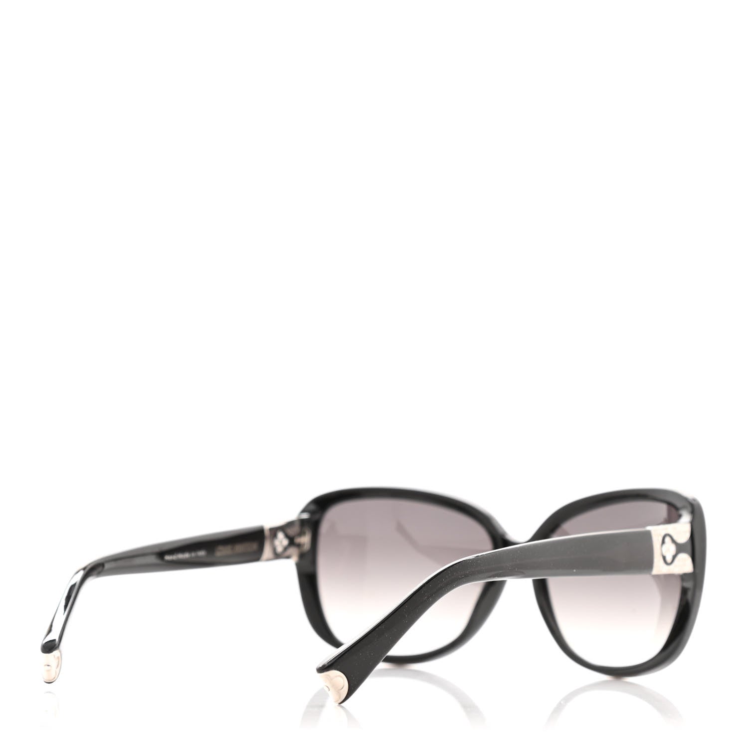 Louis Vuitton Acetate Obsession GM Sunglasses Z0457W Black Glitter 4 of 8
