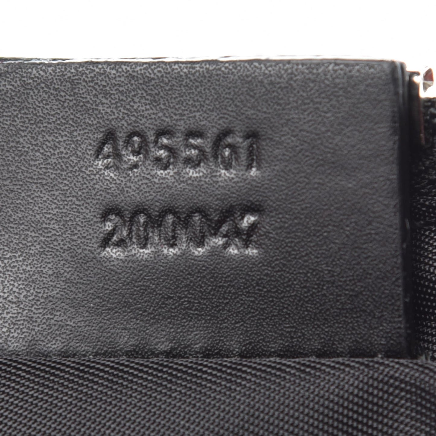 GG Supreme Monogram Web Toiletry Case Black Grey