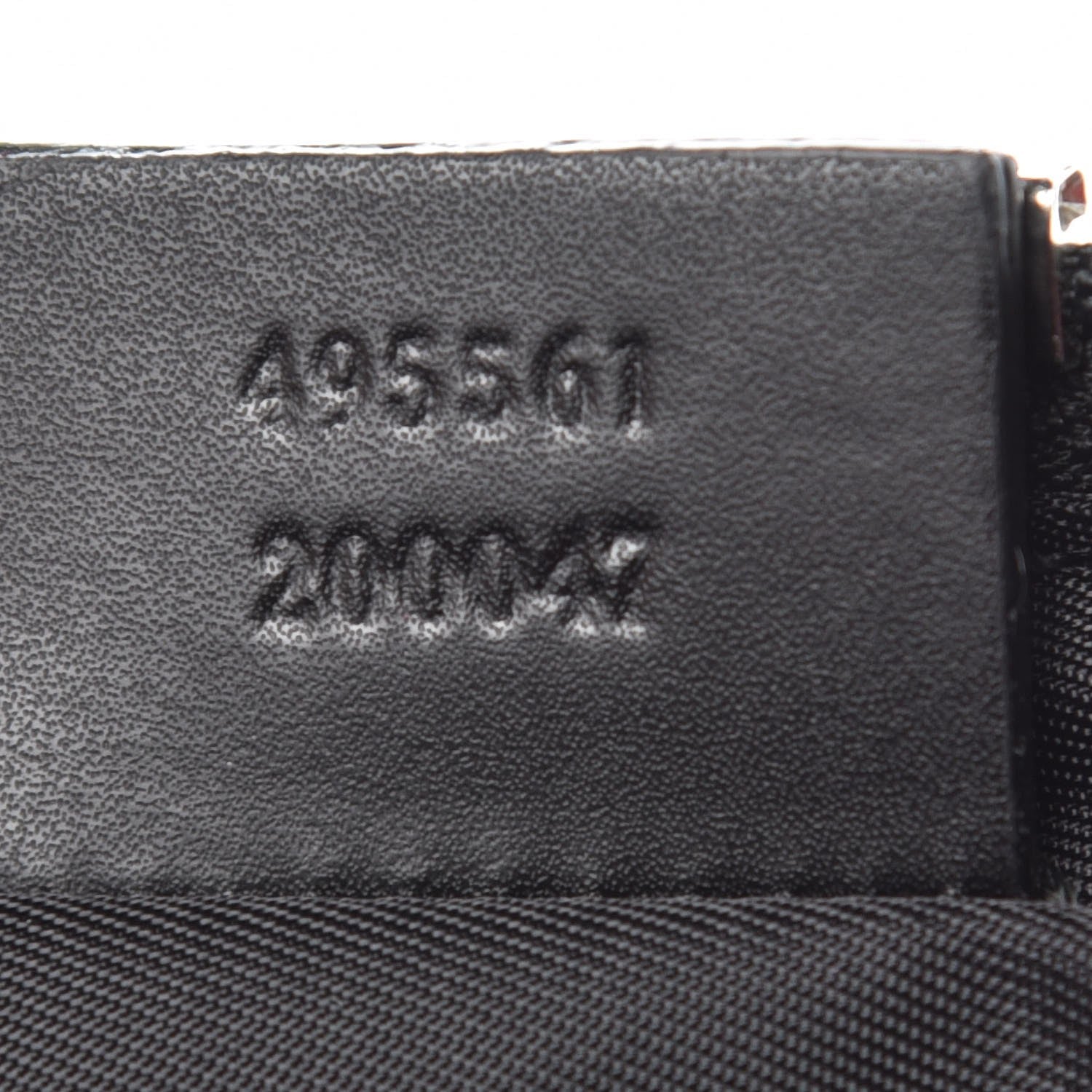 Gucci GG Supreme Monogram Web Toiletry Case Black Grey 7 of 8