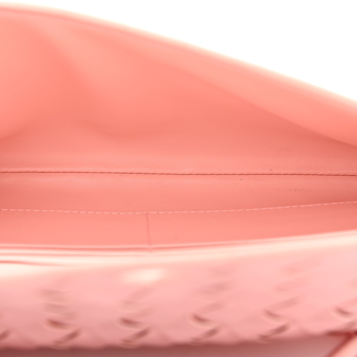 Bottega Veneta Nappa Intrecciato Long Andiamo Top Handle Clutch Rose 5 of 9