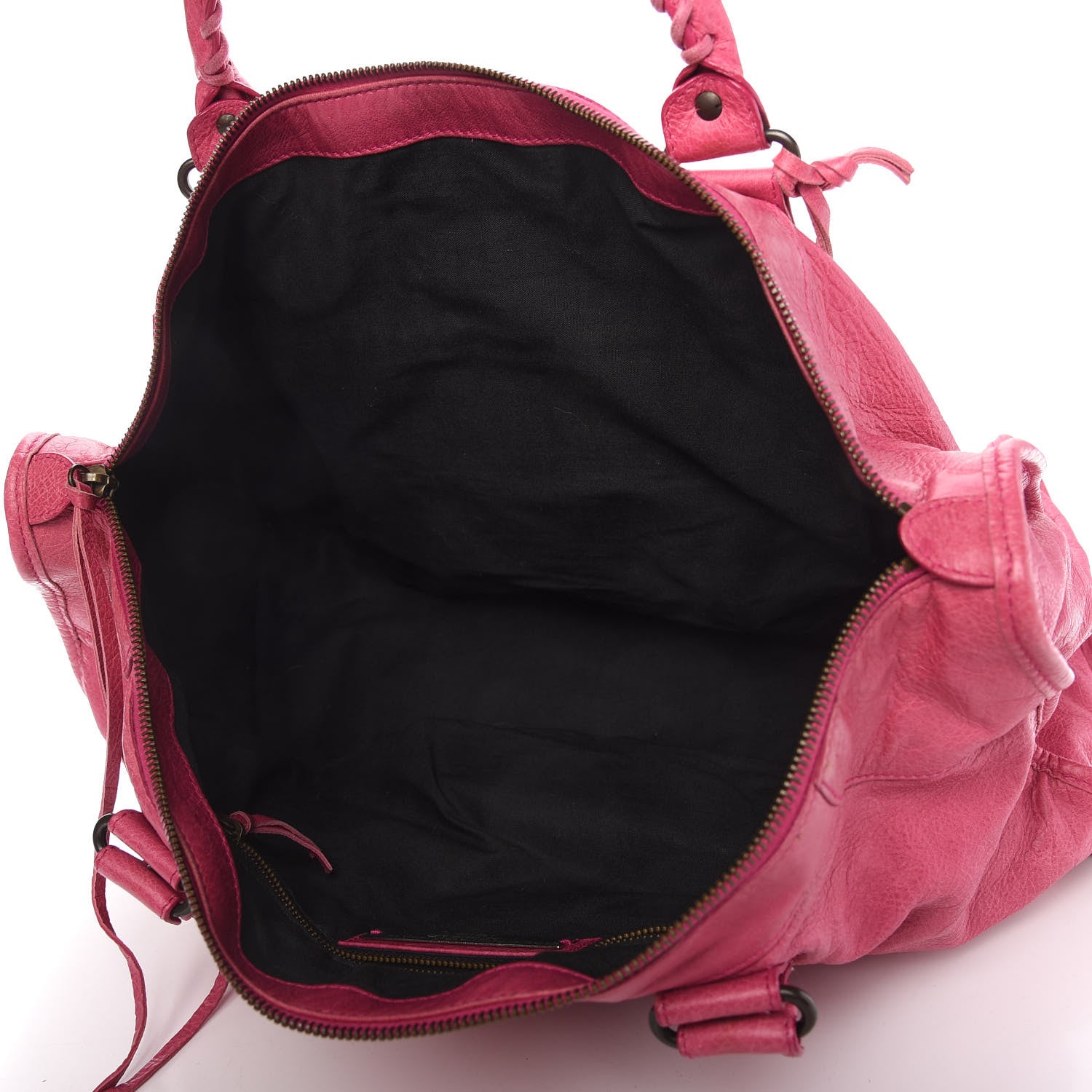 Balenciaga Agneau Classic Hardware Work Cyclamen Fucsia 5 of 9