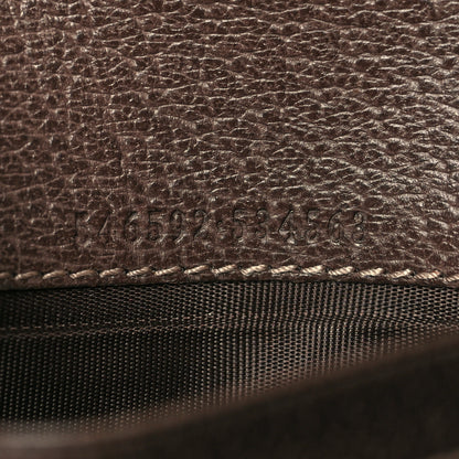 Gucci GG Supreme Monogram Web Ophidia Wallet On Chain Brown 7 of 11