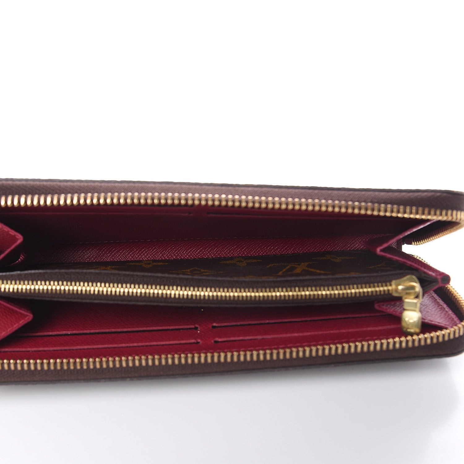 Louis Vuitton Monogram Clemence Wallet Fuchsia 5 of 8