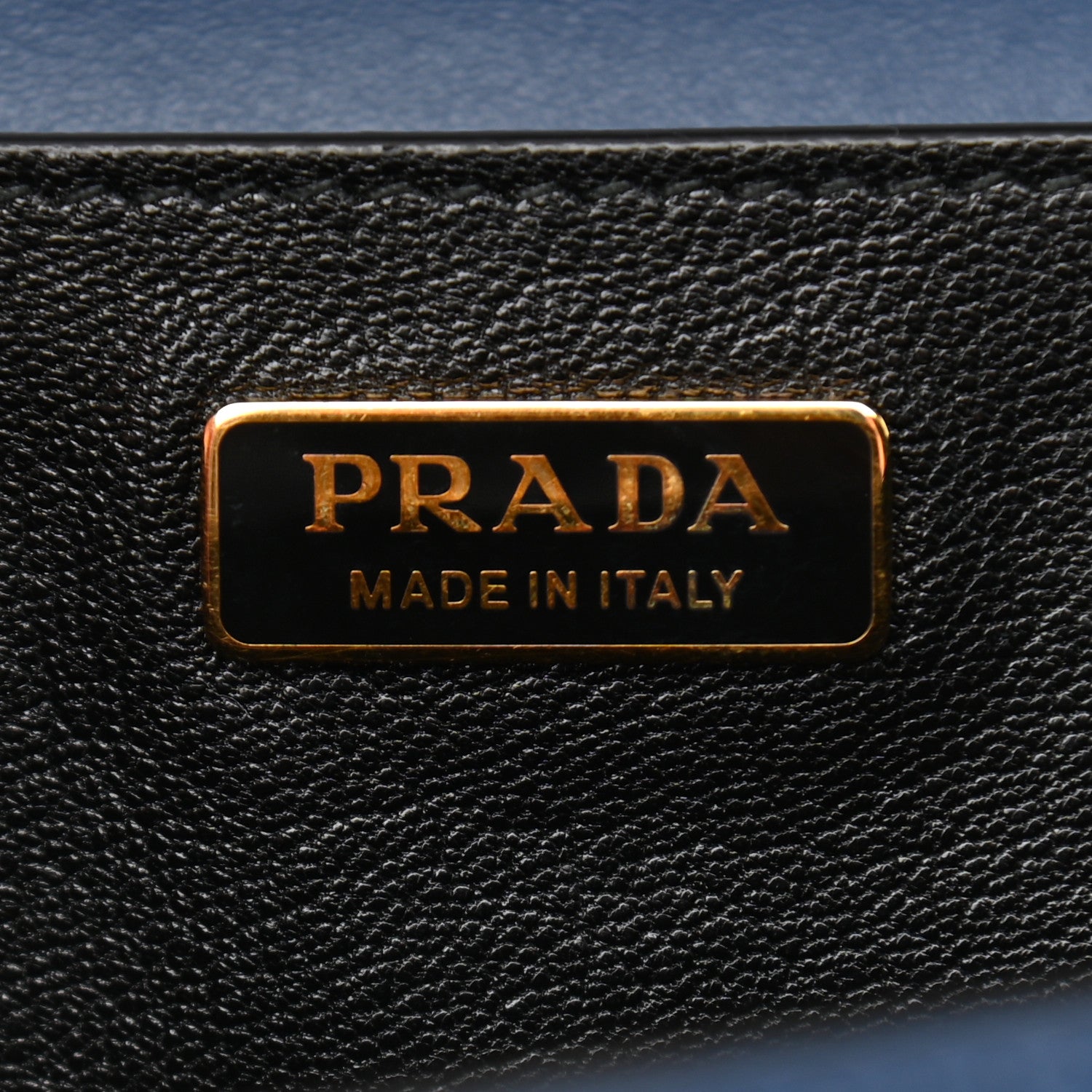 Prada City Calf Saffiano Cahier Bag Bluette Black 5 of 9