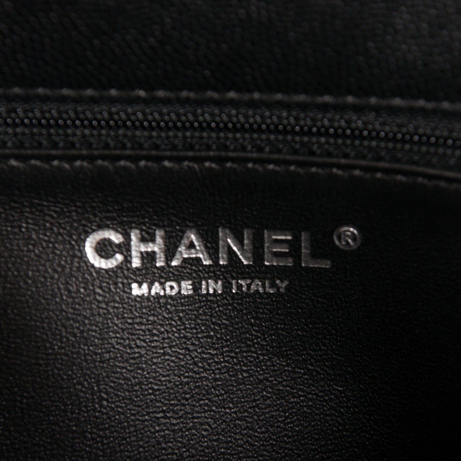 Chanel Caviar Lizard Quilted Medium Coco Handle Flap Black 8 of 9