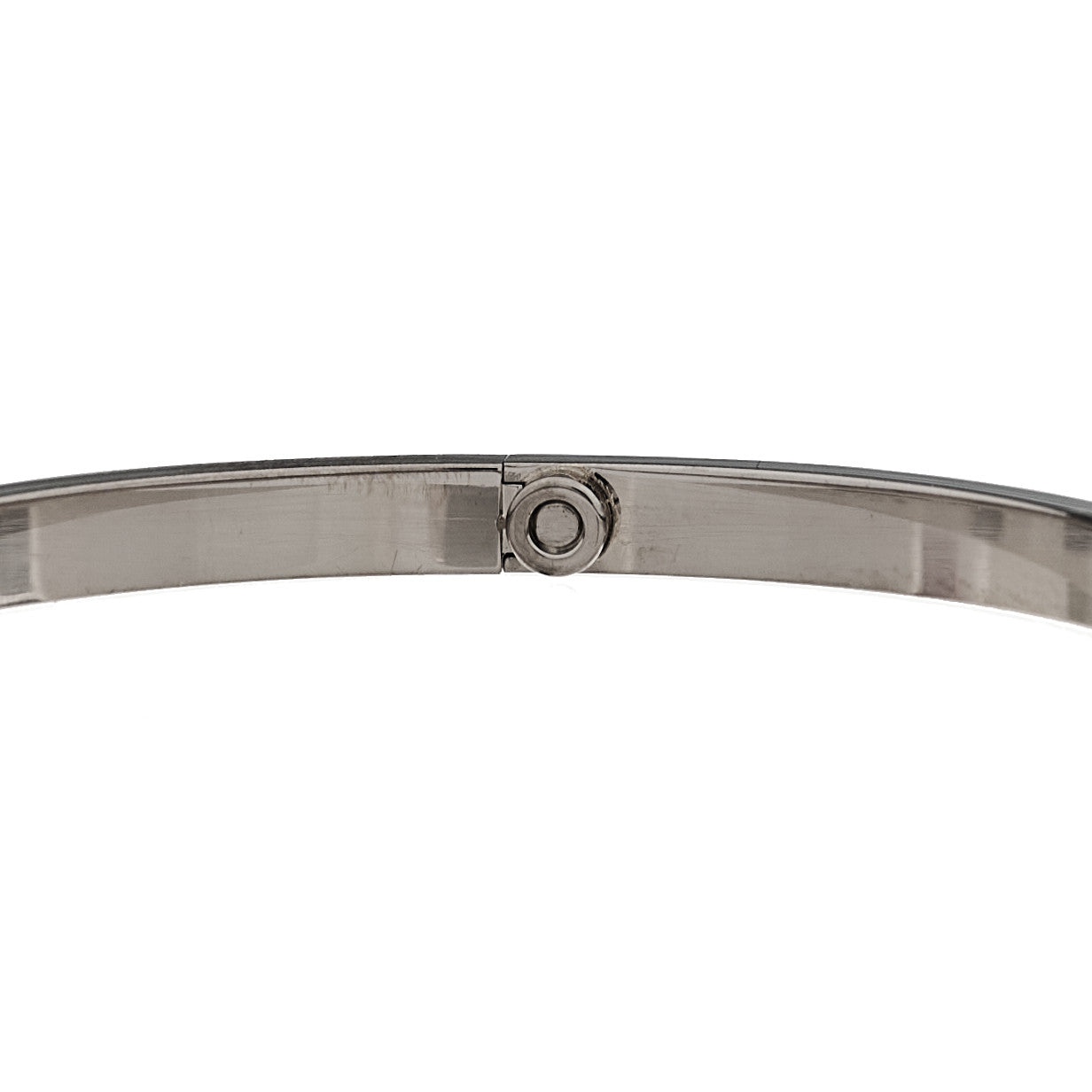18K White Gold Small LOVE Bracelet 17