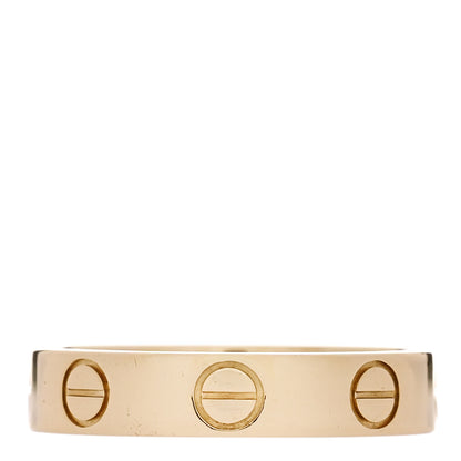 Cartier 18K Yellow Gold 3.5mm LOVE Wedding Band Ring 47 4 3 of 4