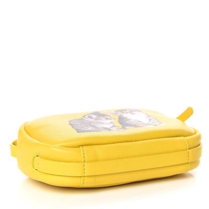 Balenciaga Calfskin XS Everyday Kittens Camera Bag Jaune 4 of 10