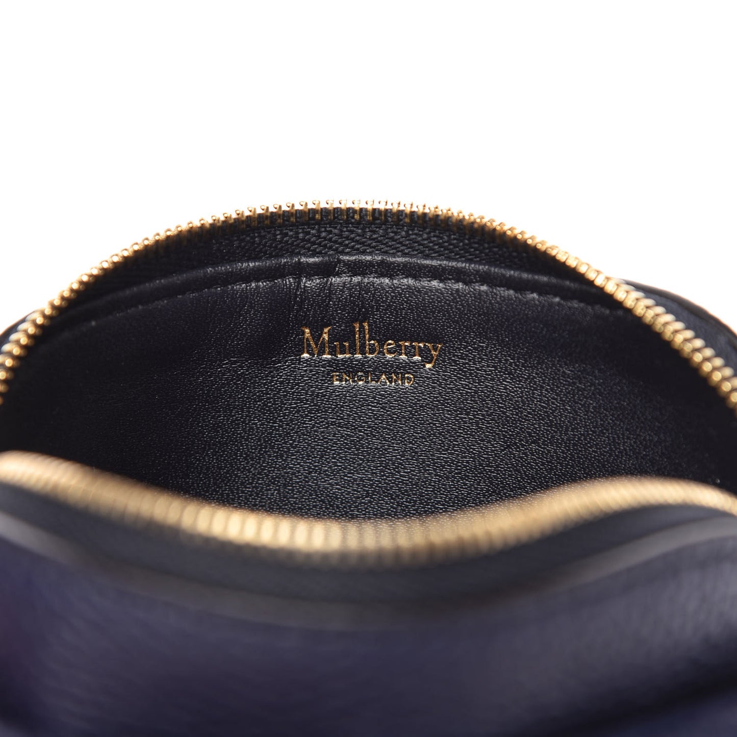Small Classic Grain Union Jack Darley Coin Pouch Oxford Blue