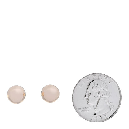 Tiffany 14K Rose Gold 9mm Hardwear Ball Earrings 2 of 6