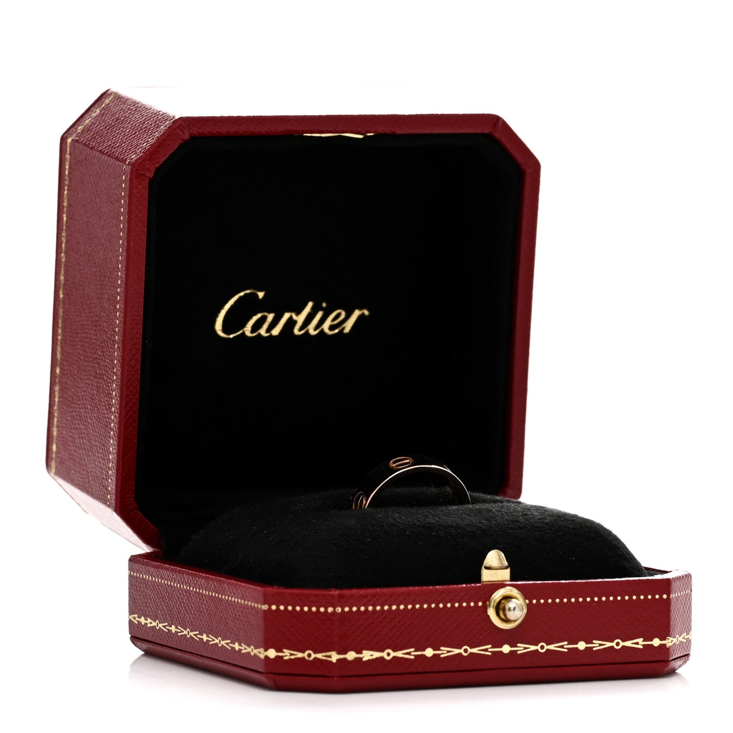 18K Pink Gold 5.5mm LOVE Ring 53 6.5