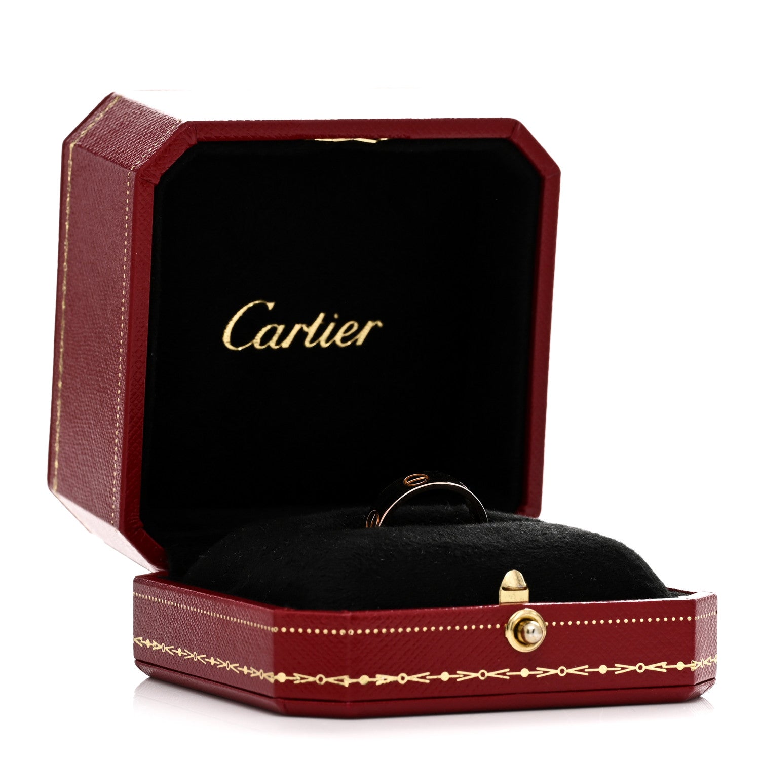 Cartier 18K Pink Gold 5.5mm LOVE Ring 53 6.5 4 of 4