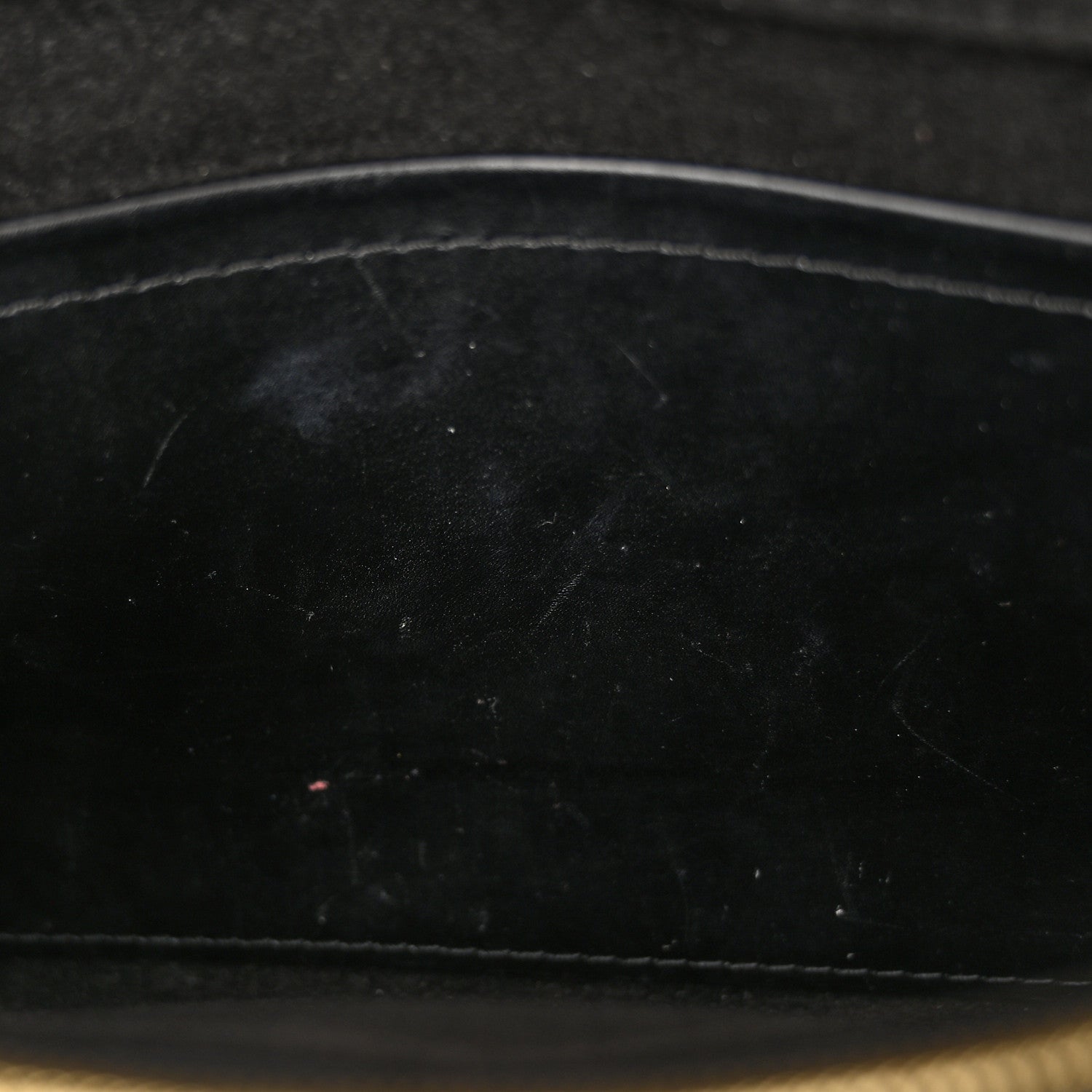 Louis Vuitton Calfskin Chain Louise MM Black 10 of 13