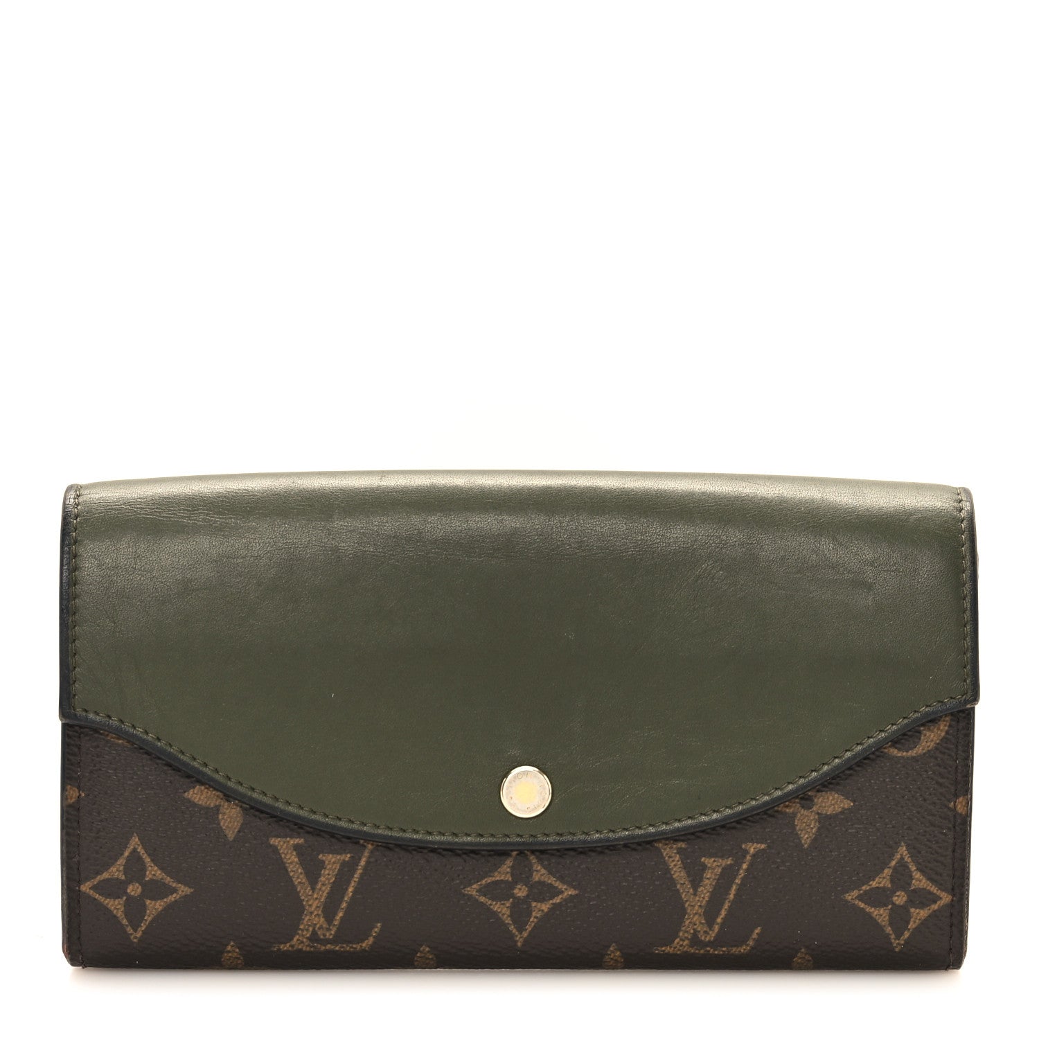Louis Vuitton Monogram Sarah Tuileries Wallet Green 1 of 8