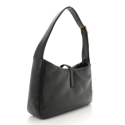 Saint Laurent Padded Lambskin Le 5 A 7 Hobo Black 3 of 11