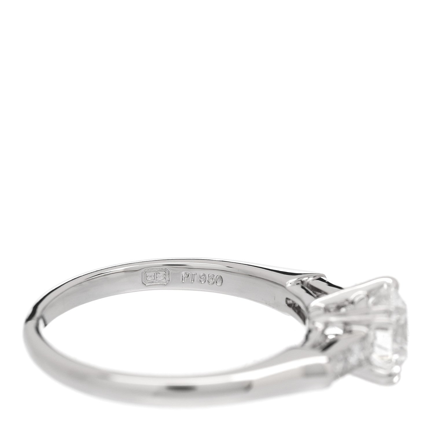 Harry Winston Platinum Diamond .80ct Tryst Engagement Ring 49 5 5 of 6