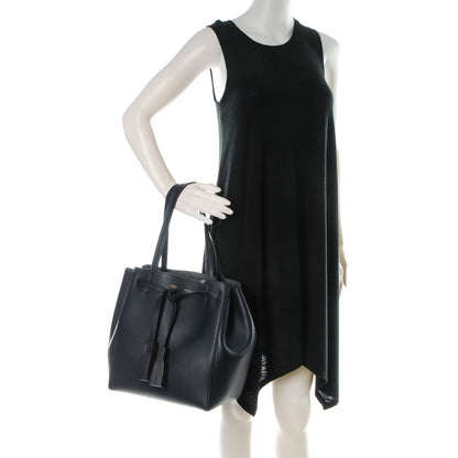 Celine Smooth Calfskin Small Tassel Cabas Phantom Navy Blue 2 of 8