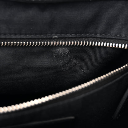 Saint Laurent Calfskin Y Quilted Monogram Small Loulou Backpack Black 12 of 13