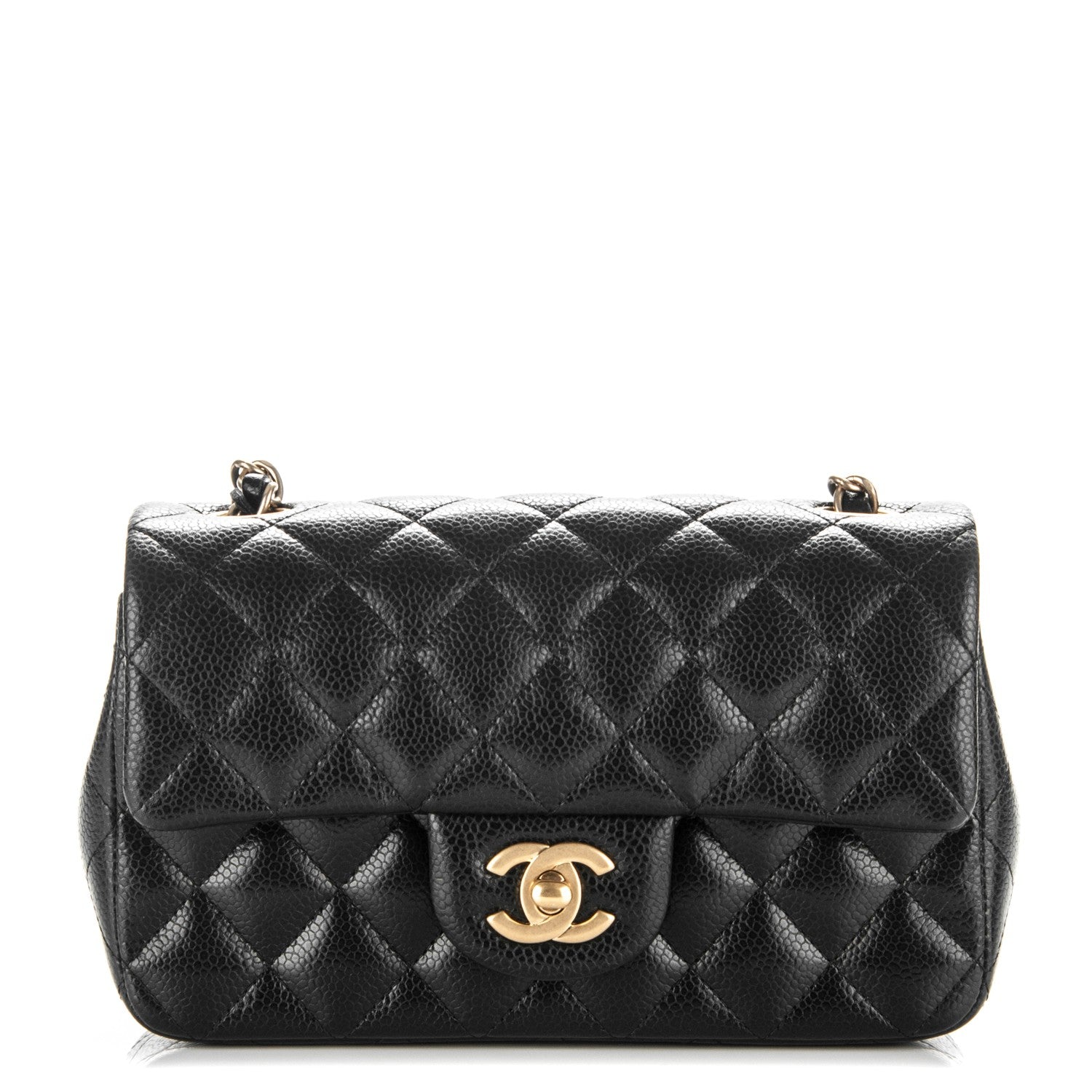 Chanel Caviar Quilted Mini Rectangular Flap Black 1 of 7