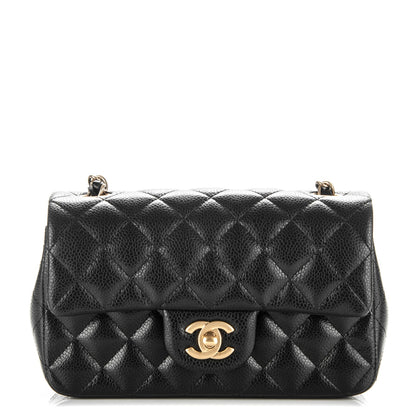 Chanel Caviar Quilted Mini Rectangular Flap Black 1 of 7