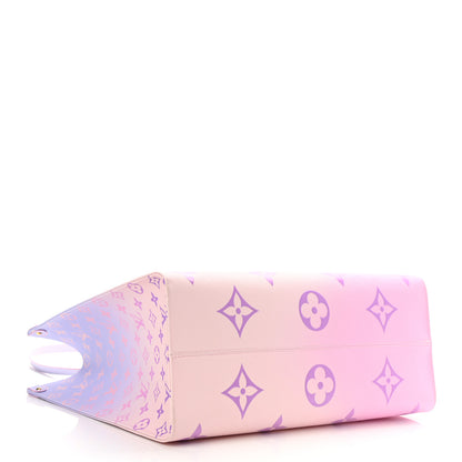 Louis Vuitton Monogram Giant Spring In The City Onthego GM Sunrise Pastel 4 of 9