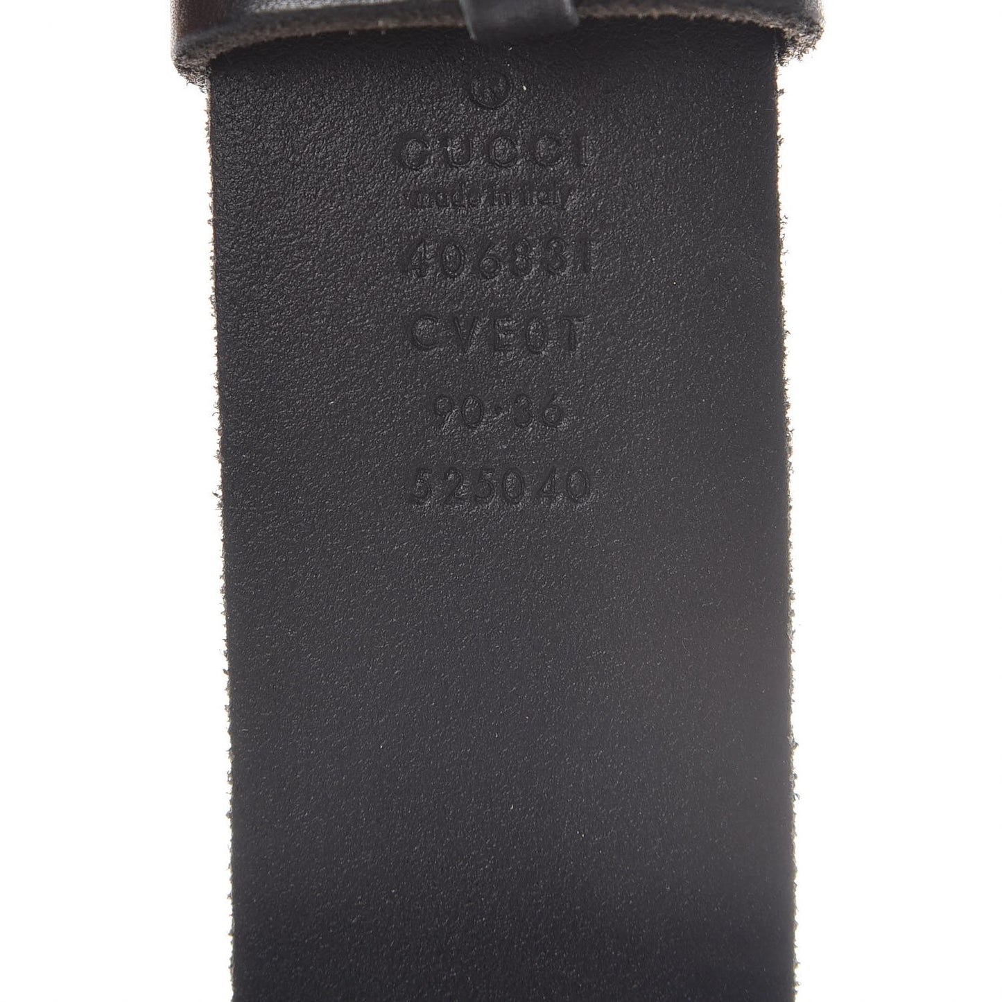 Cuoio Toscano Double G 40mm 90 36 Black
