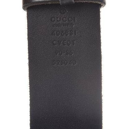 Gucci Cuoio Toscano Double G 40mm 90 36 Black 5 of 7