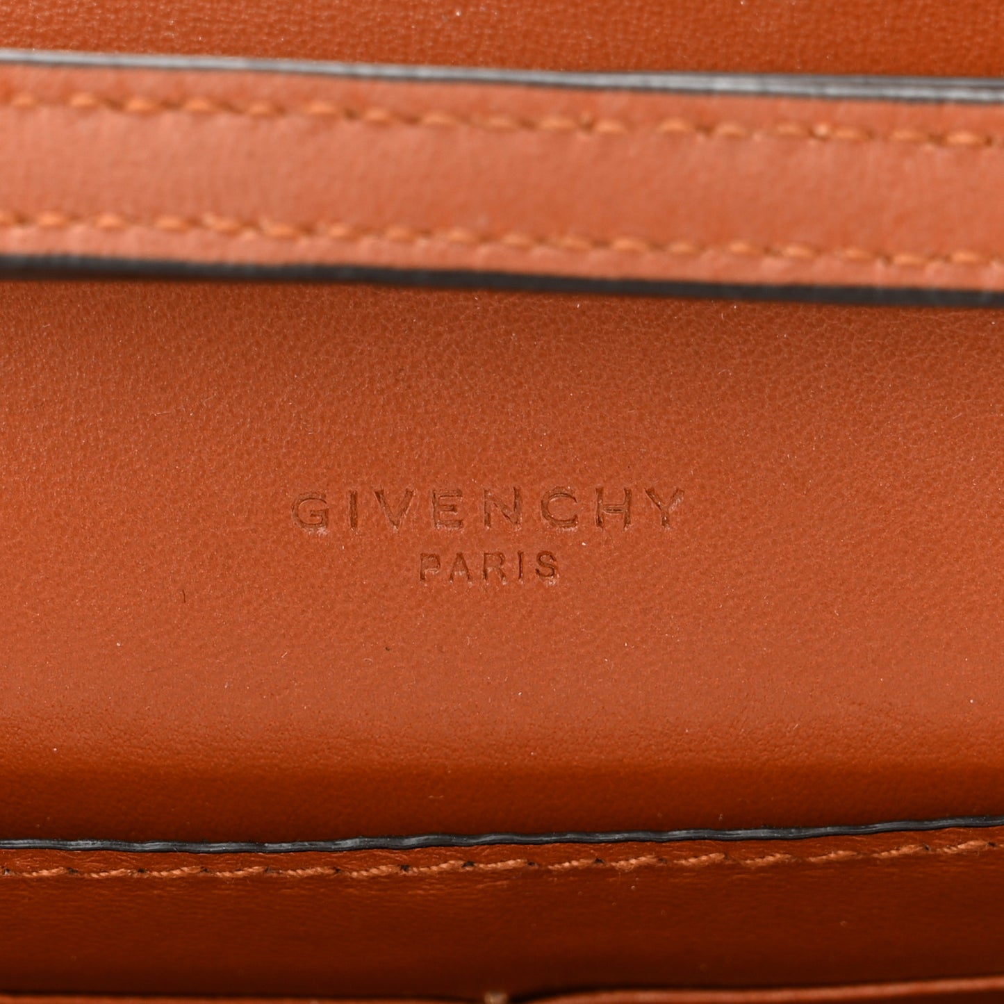 Lambskin Emblem Chain Wallet Cyclamen