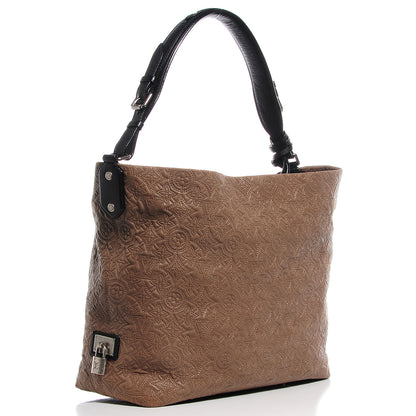 Louis Vuitton Monogram Lambskin Antheia Hobo PM Fumee 3 of 7