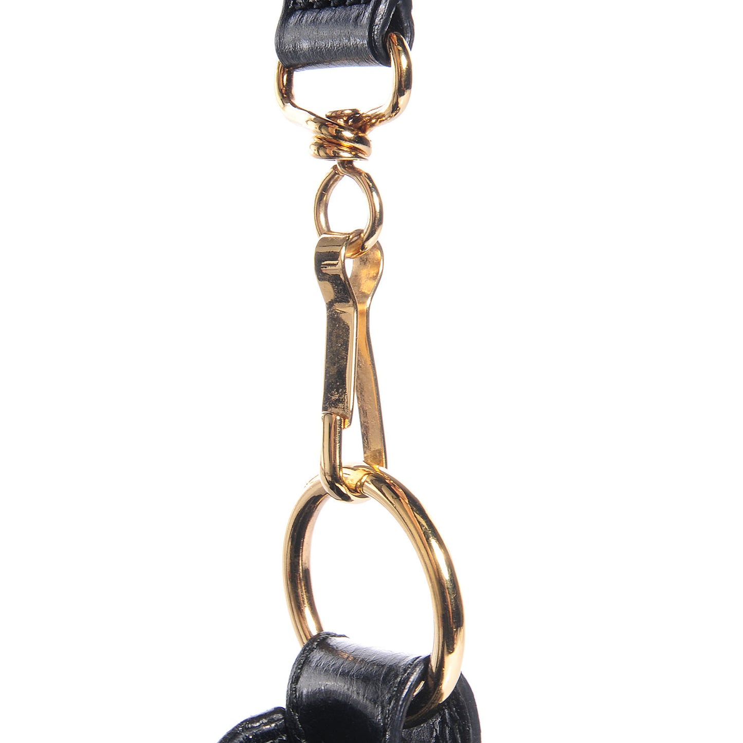 Agneau Giant 12 Gold Hardware Velo Black