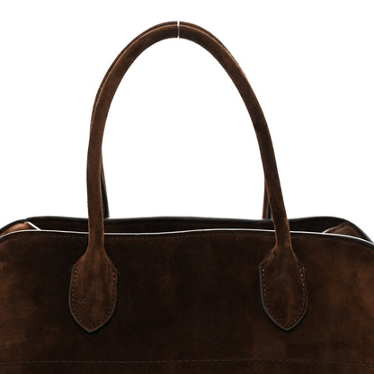 The Row Suede Soft Margaux 15 Mocha 5 of 9